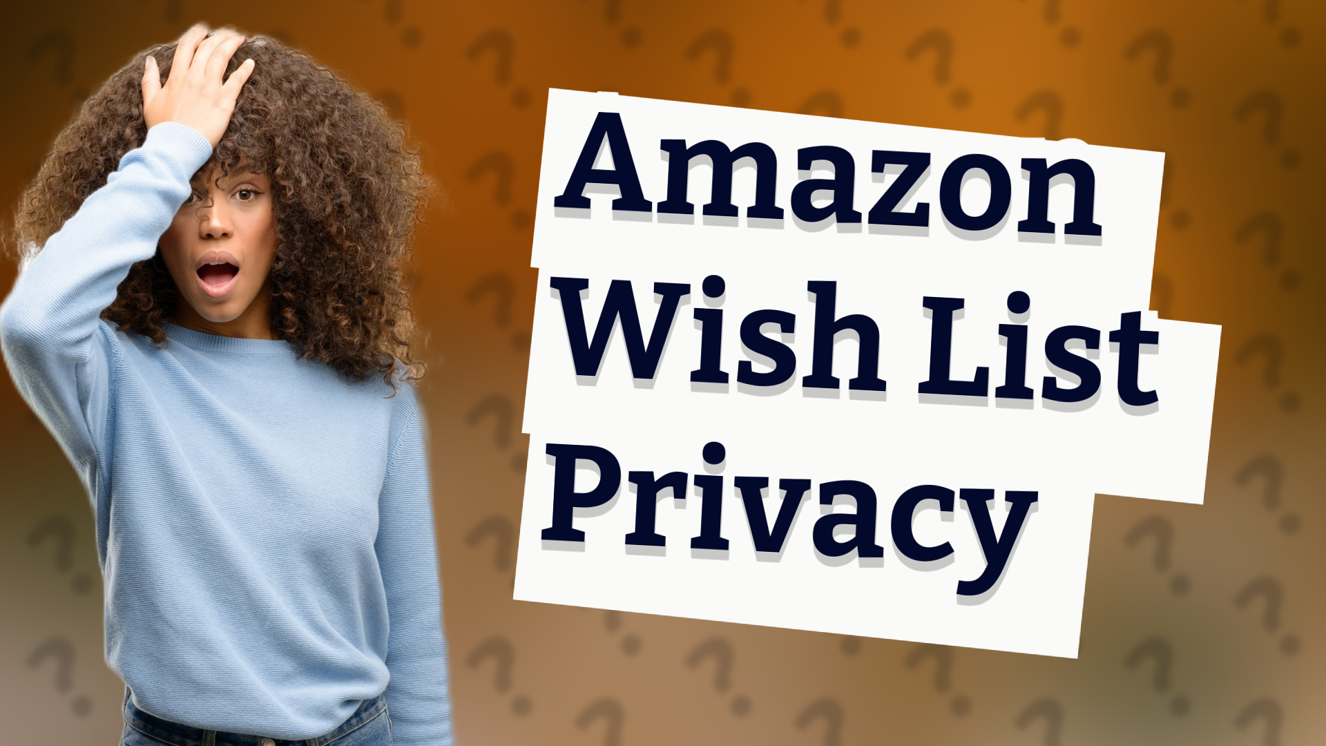 Amazon Wish List Privacy