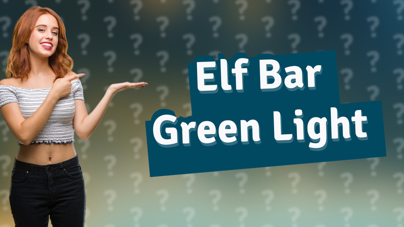 Elf Bar Green Light