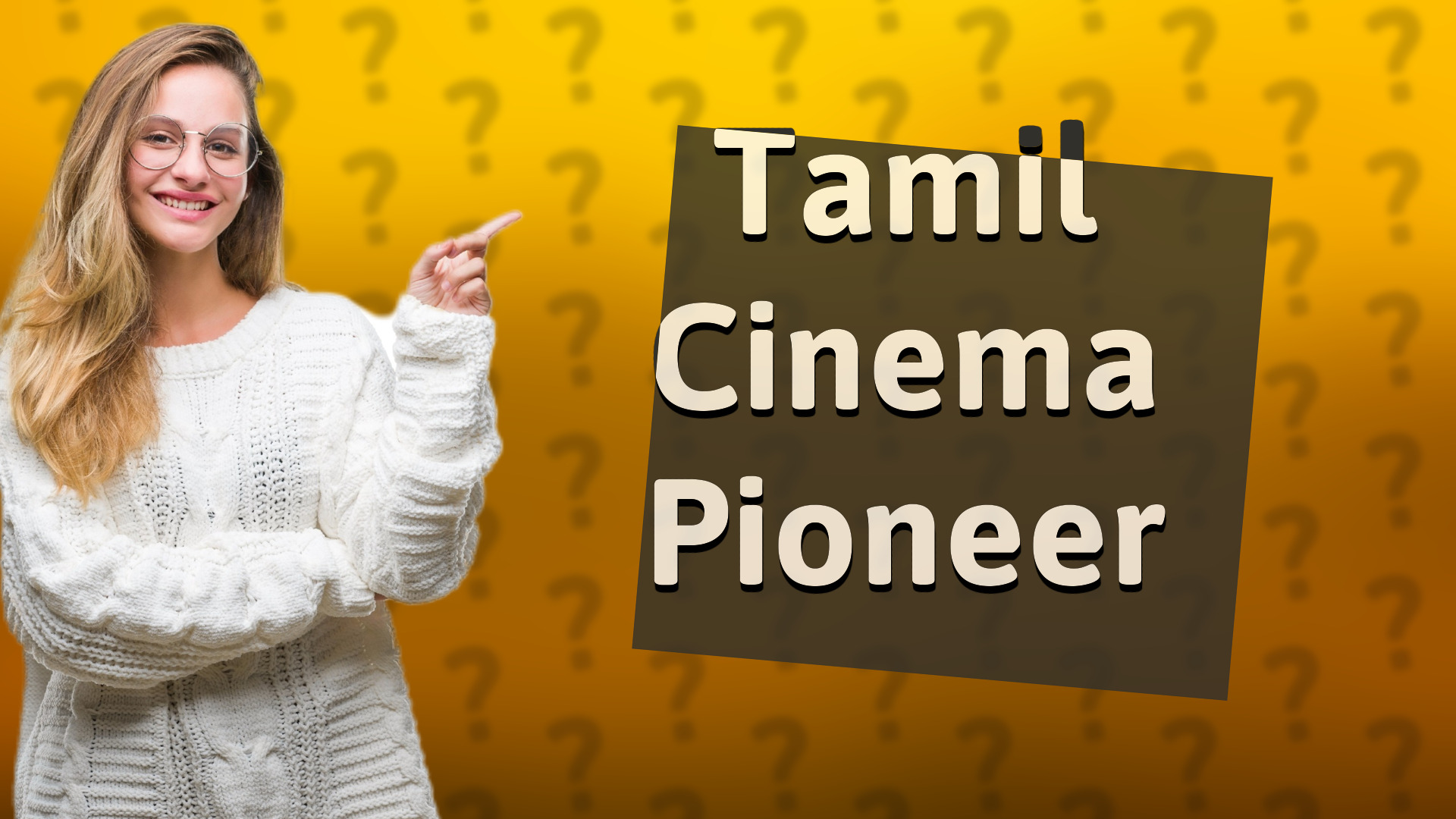 Tamil Cinema Pioneer