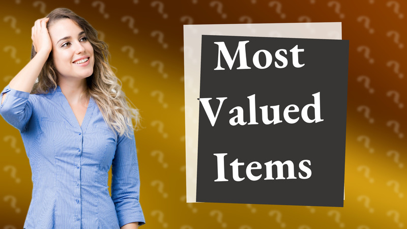 Most Valued Items