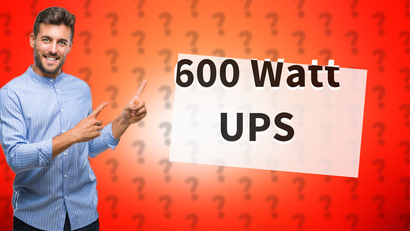 600 Watt UPS