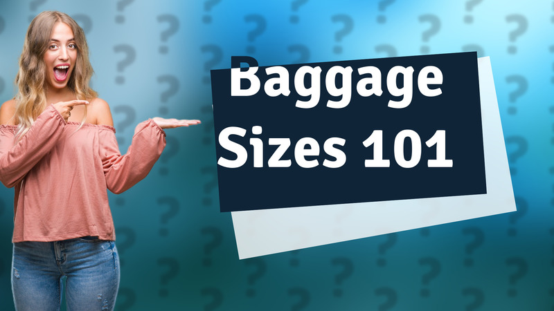 Baggage Sizes 101