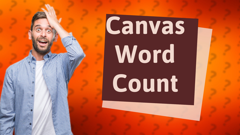 Canvas Word Count