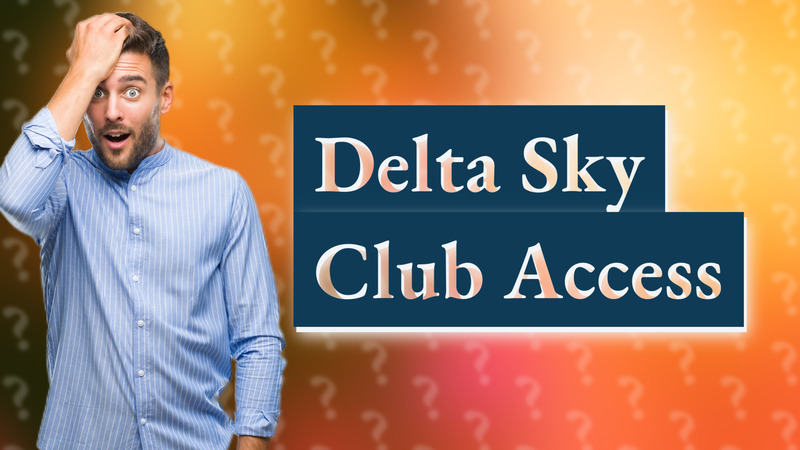 Delta Sky Club Access