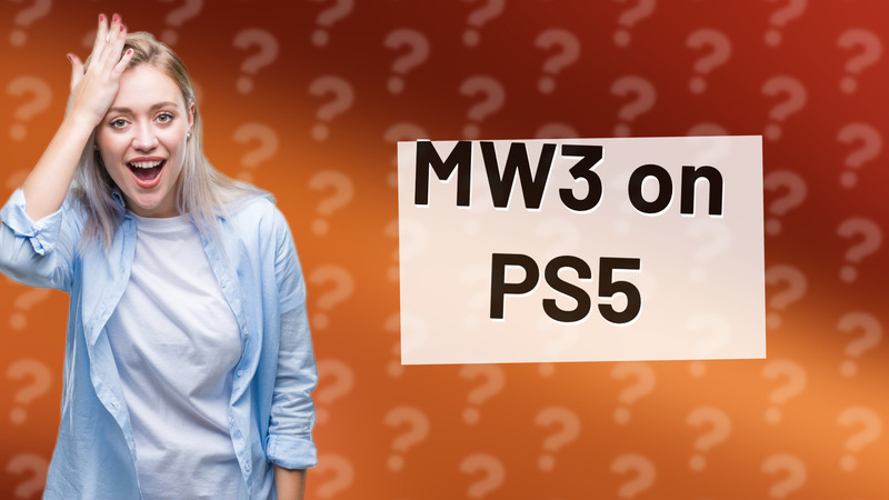 MW3 on PS5