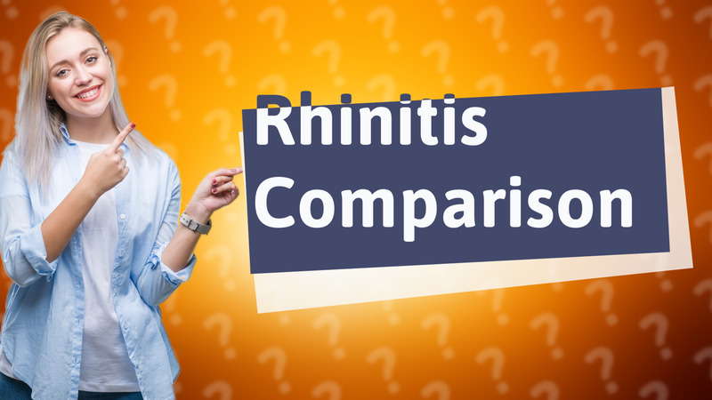 Rhinitis Comparison