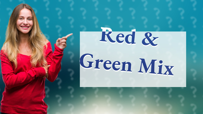 Red & Green Mix