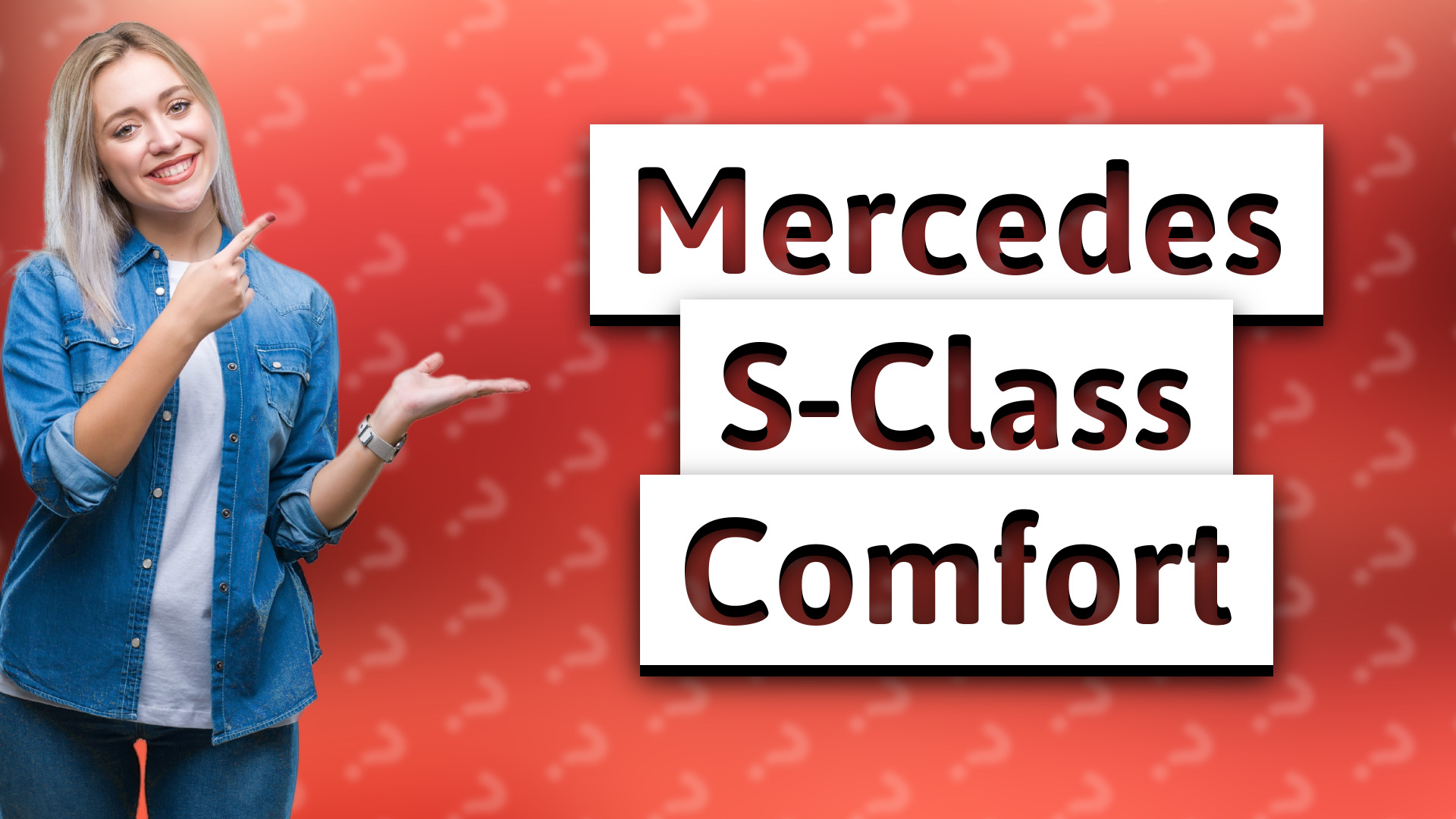 Mercedes S-Class Comfort