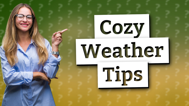 Cozy Weather Tips
