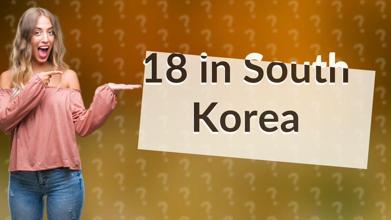 18 in South Korea