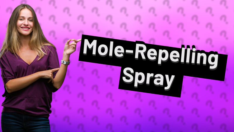 Mole-Repelling Spray