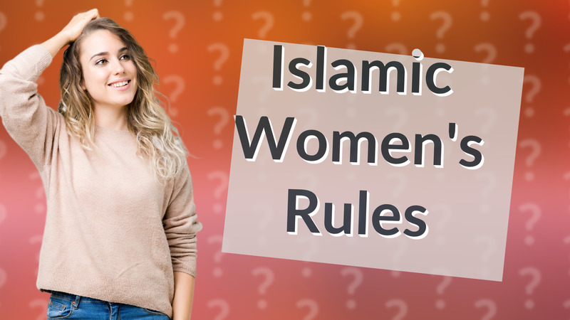 Islamic Women's Rules