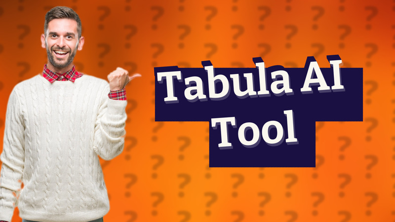 Tabula AI Tool