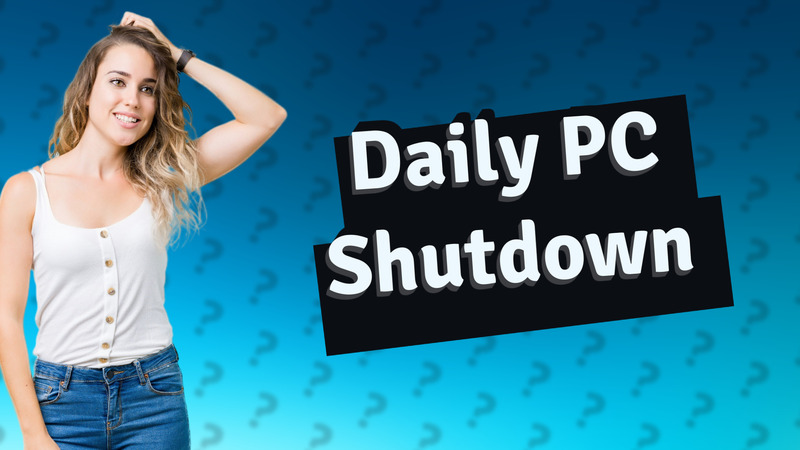 Daily PC Shutdown