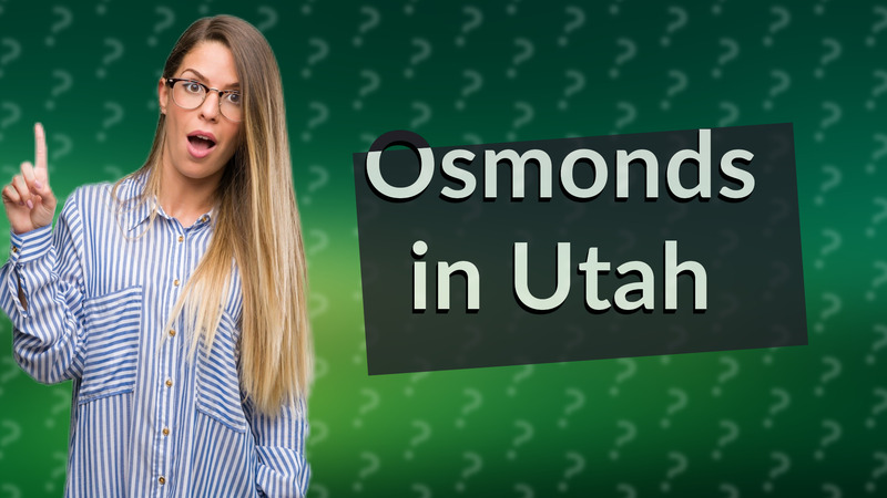 Osmonds in Utah