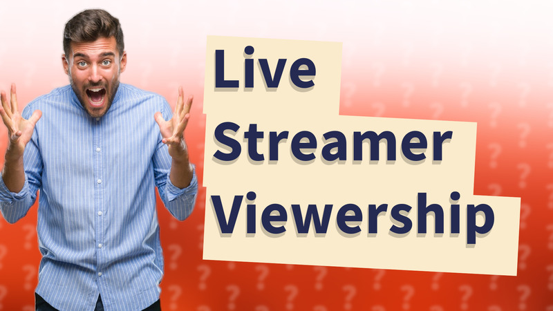Live Streamer Viewership