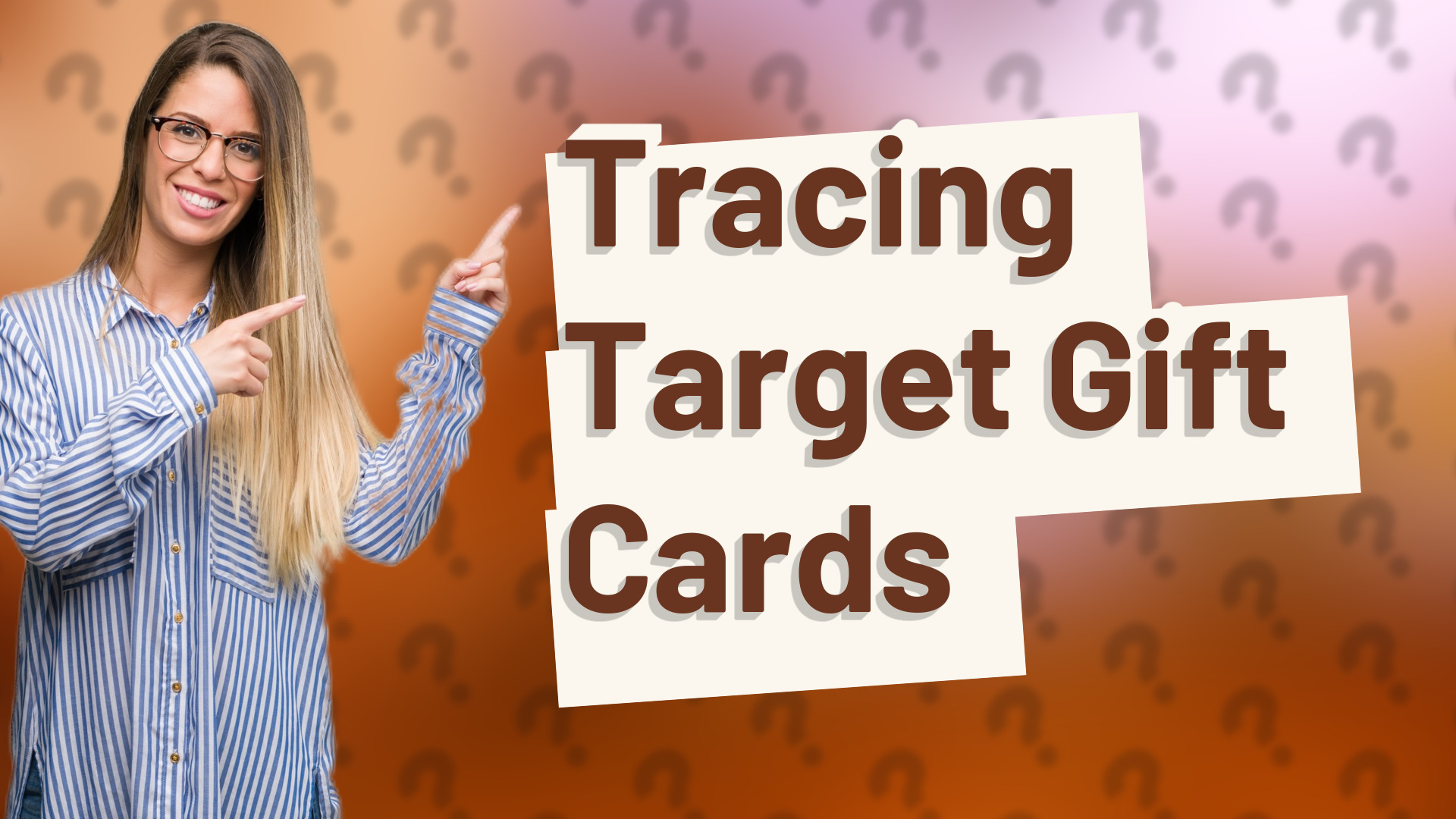 Tracing Target Gift Cards