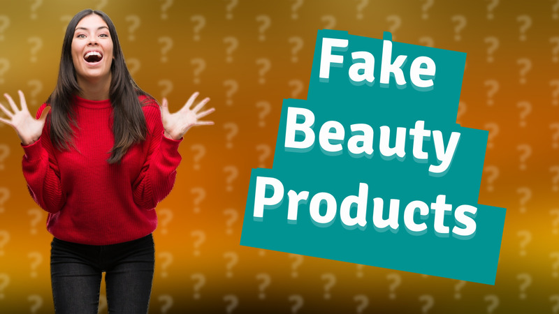 Fake Beauty Products