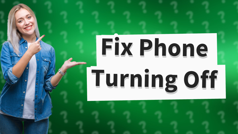Fix Phone Turning Off