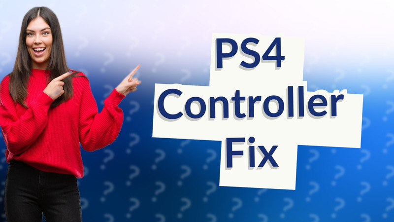 PS4 Controller Fix