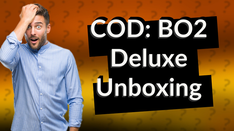 COD: BO2 Deluxe Unboxing