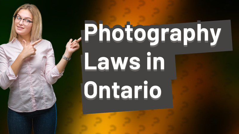 Photography Laws in Ontario