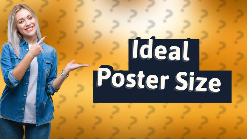 Ideal Poster Size