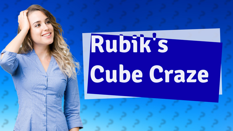 Rubik's Cube Craze