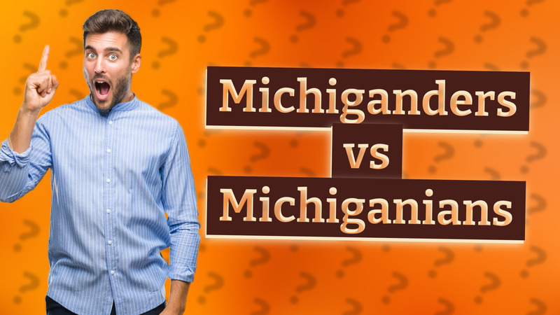 Michiganders vs Michiganians