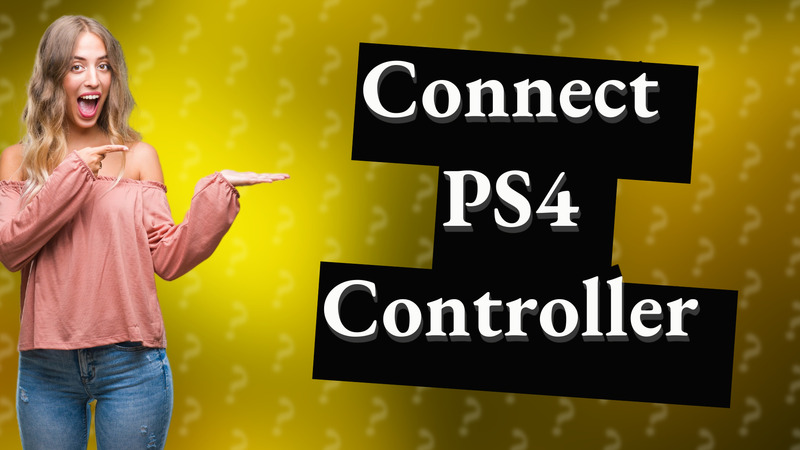 Connect PS4 Controller