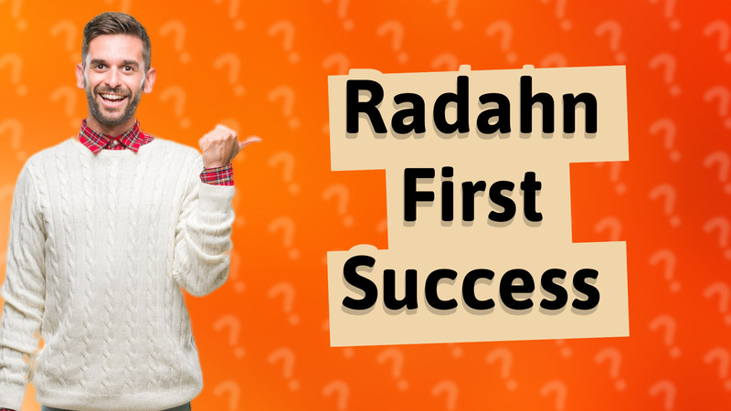Radahn First Success