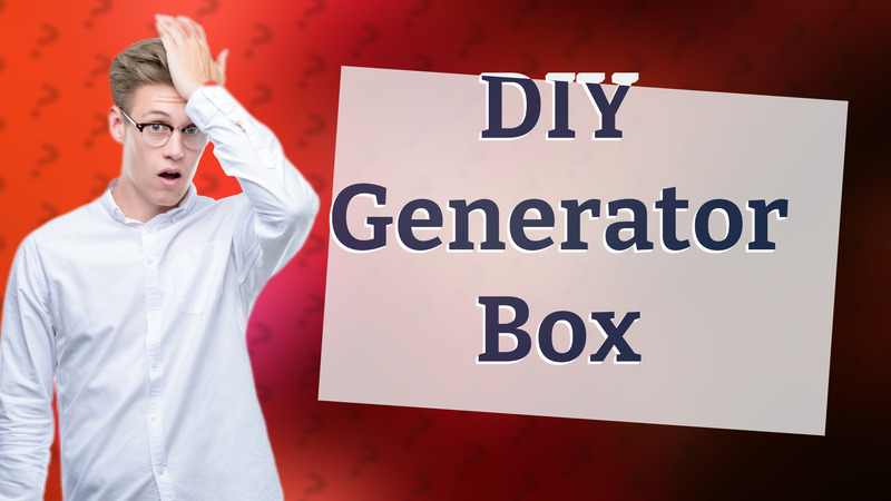 DIY Generator Box