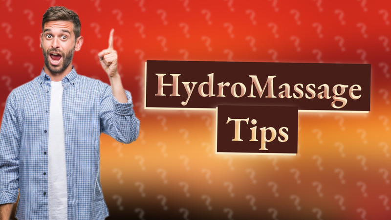 HydroMassage Tips