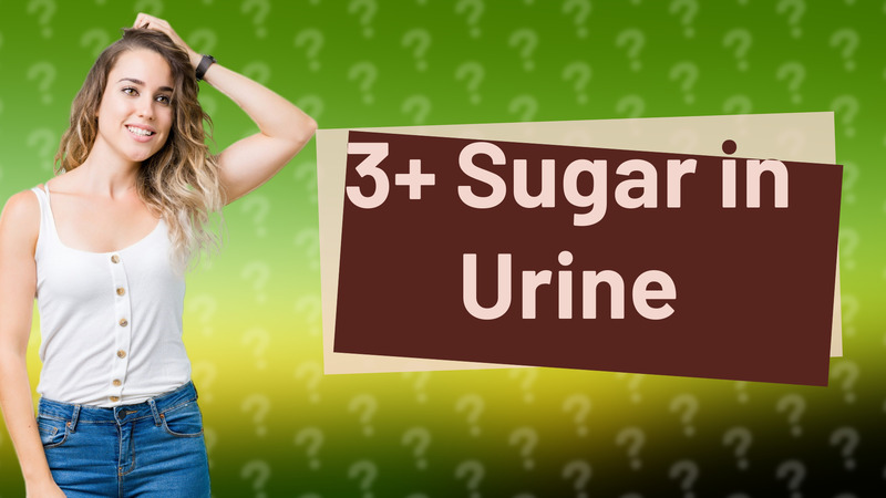 3+ Sugar in Urine