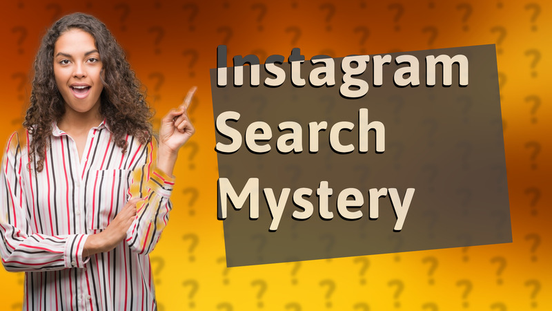 Instagram Search Mystery