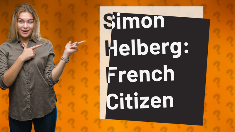 Simon Helberg: French Citizen