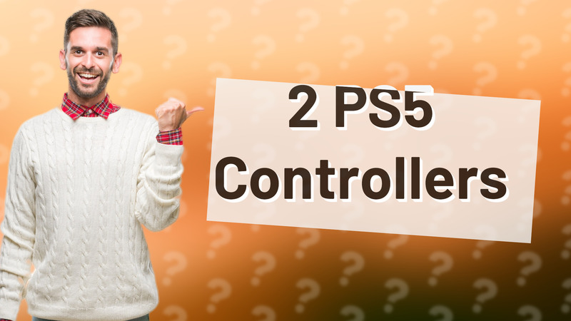 2 PS5 Controllers
