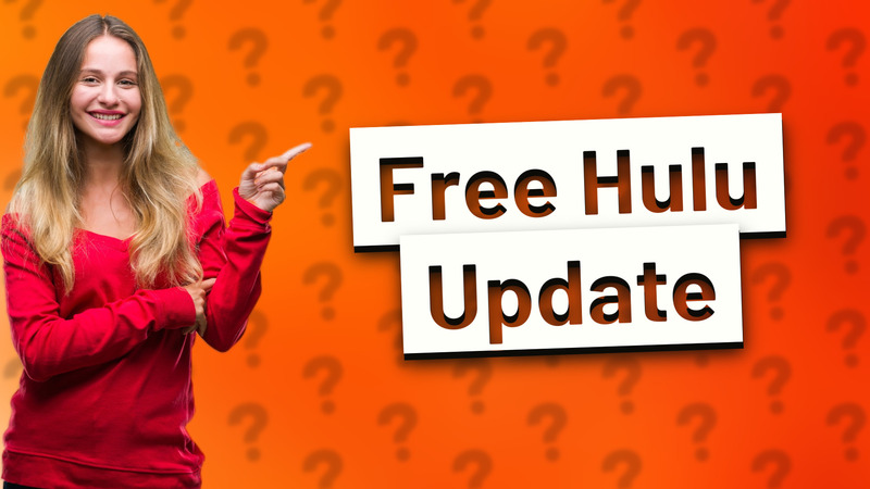 Free Hulu Update