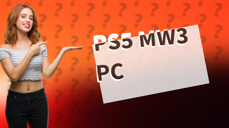 PS5 MW3 PC