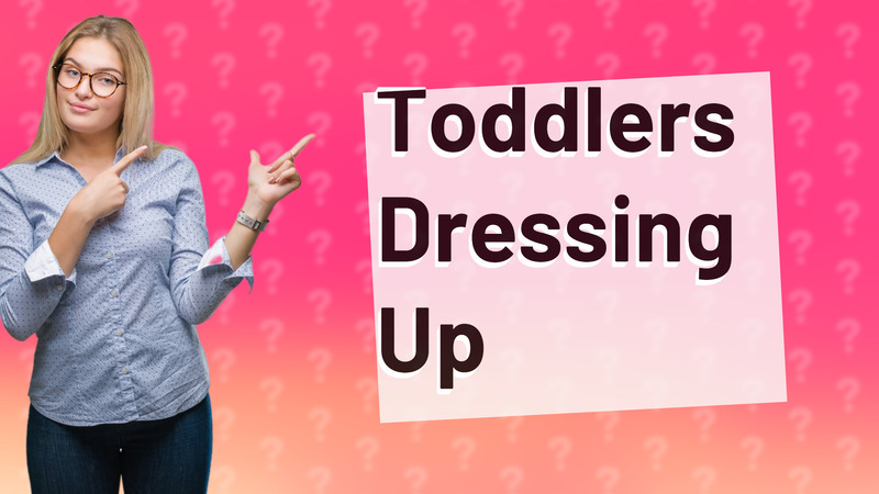 Toddlers Dressing Up