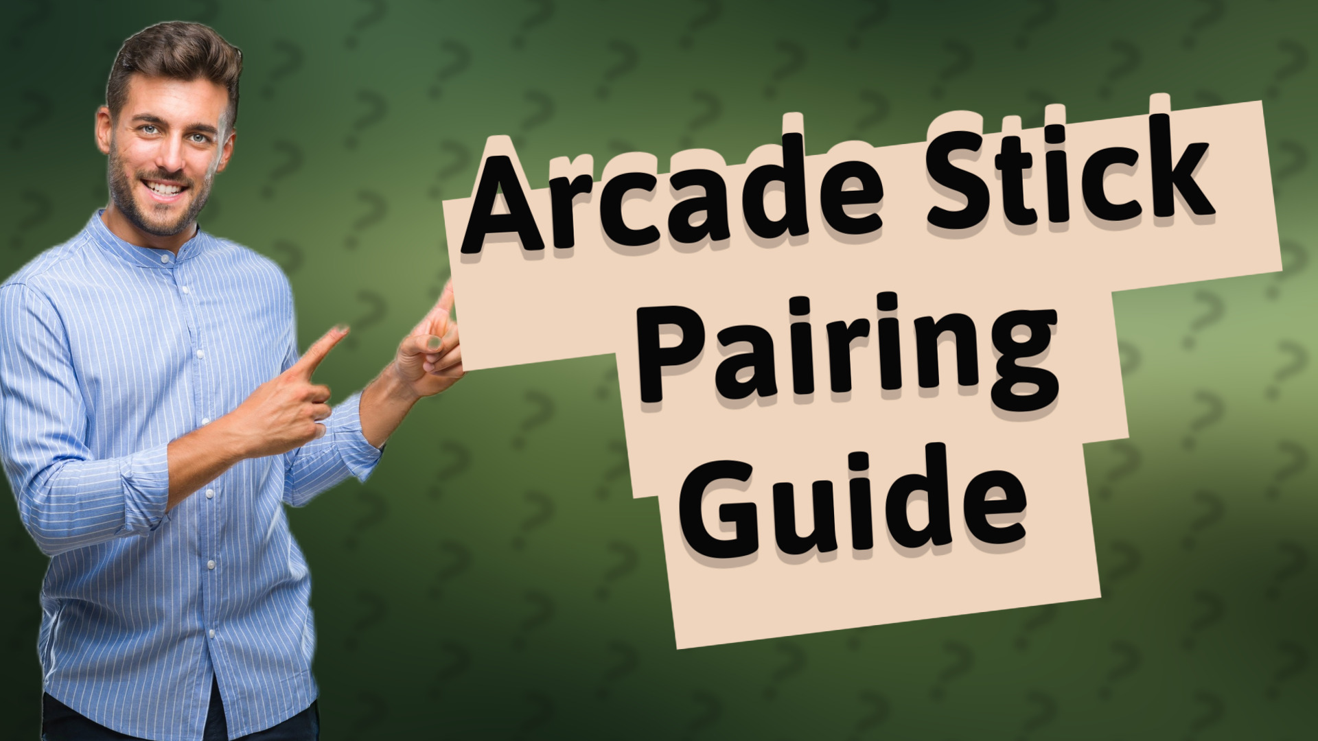 Arcade Stick Pairing Guide