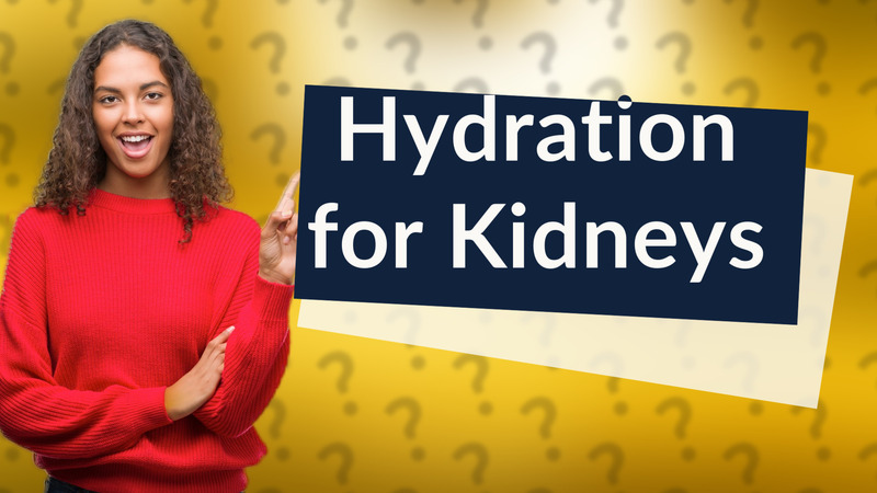Hydration for Kidneys