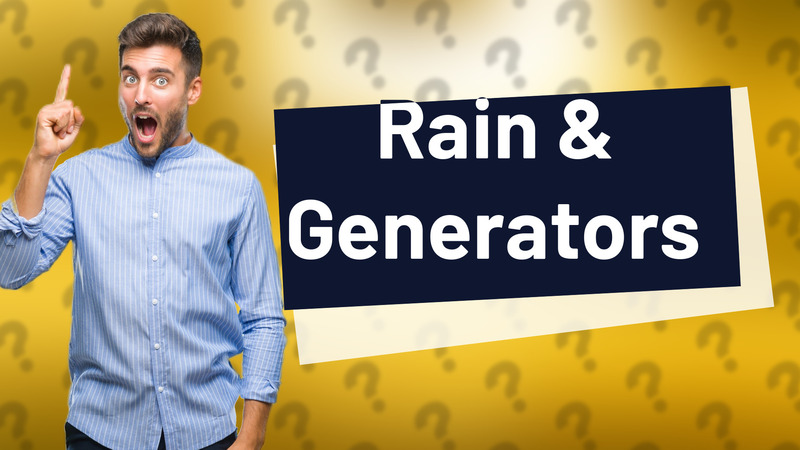 Rain & Generators