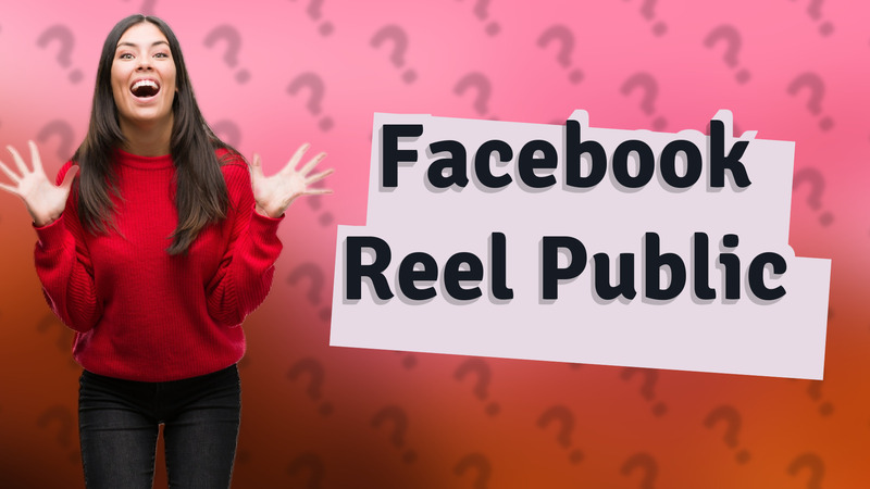 Facebook Reel Public