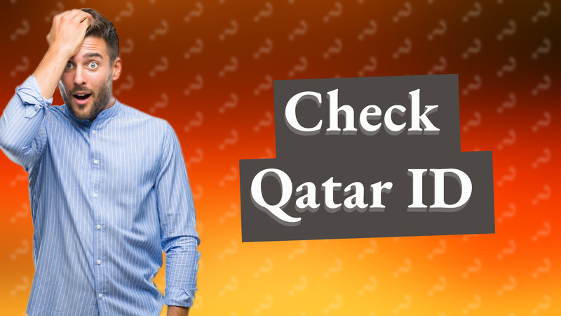 Check Qatar ID
