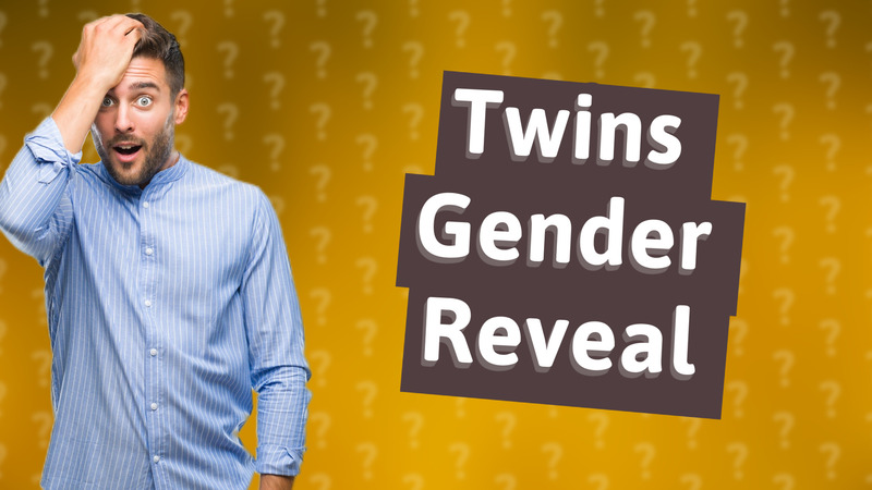 Twins Gender Reveal