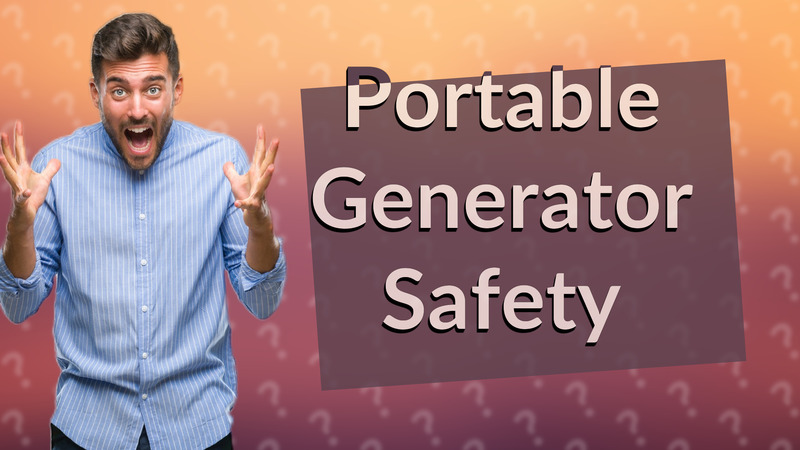 Portable Generator Safety