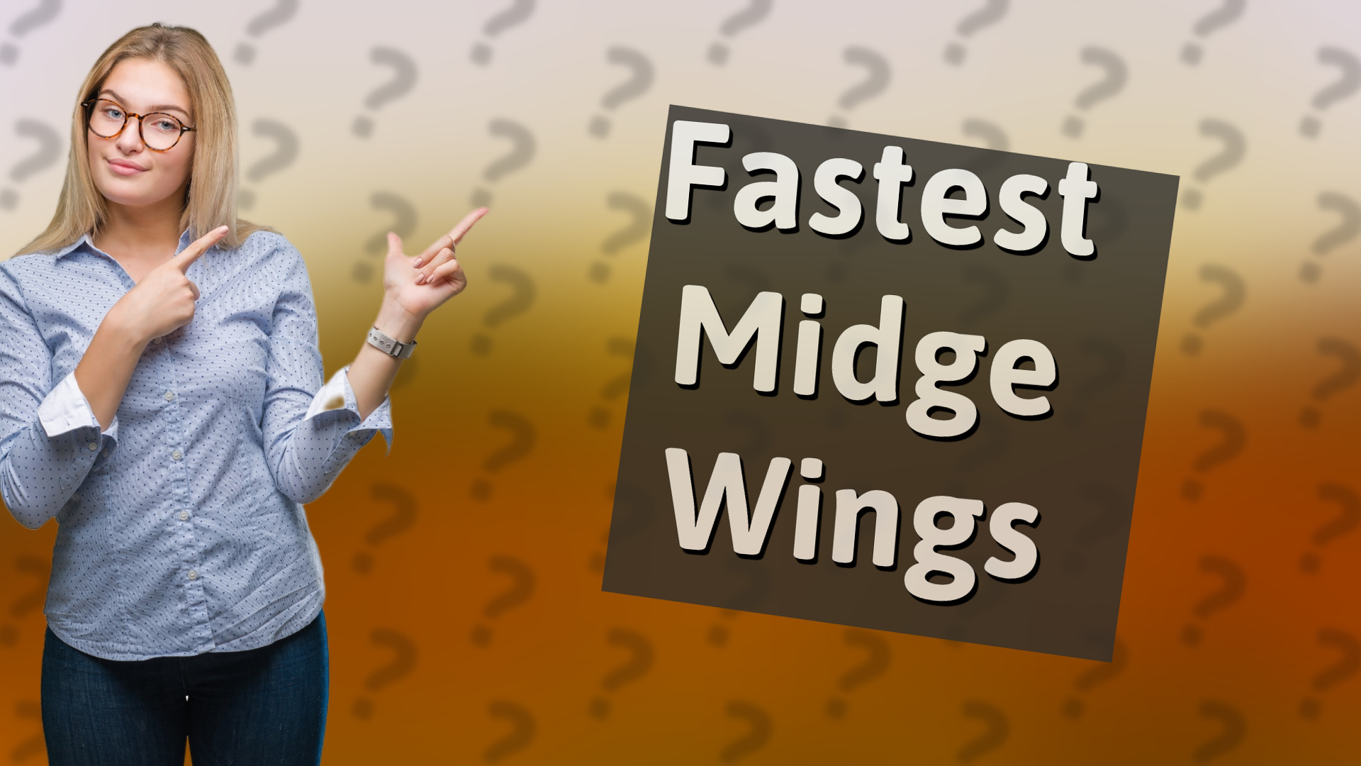 Fastest Midge Wings