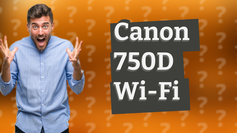 Canon 750D Wi-Fi