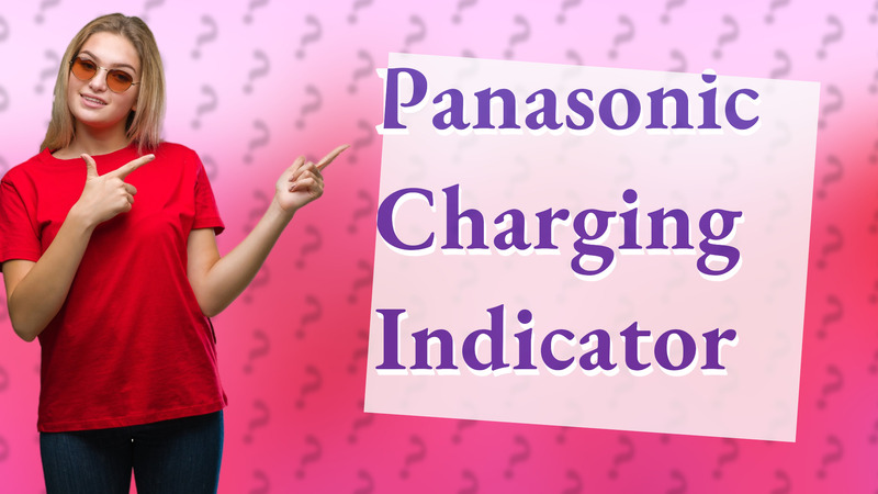 Panasonic Charging Indicator